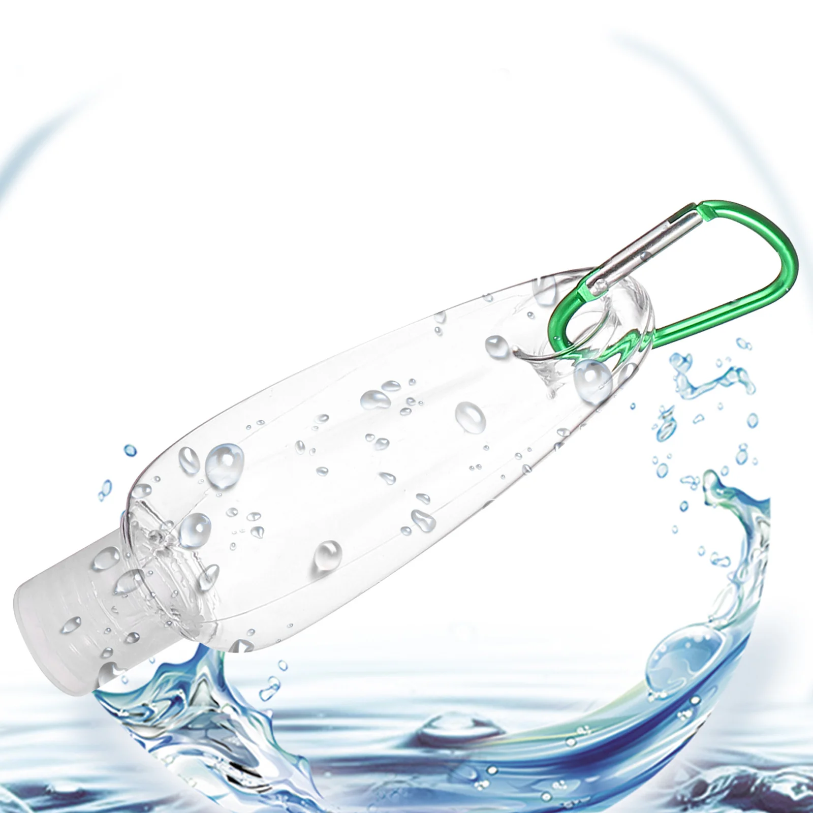 10 قطع من زجاجات اللوشن المتينة القابلة لإعادة الملء بحجم السفر لبلسم شامبو اليد، زجاجة محلول سهلة الحمل