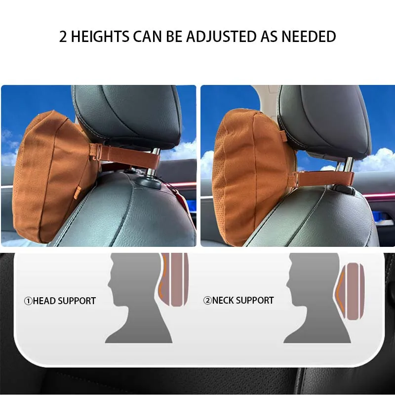 For Maybach S320L S400 S500 S600 S680 Logo Emblem Sticker Key Case 2025 Accessories Headrest Pillow Car Neck Pillow Waist Pillow - Image 6
