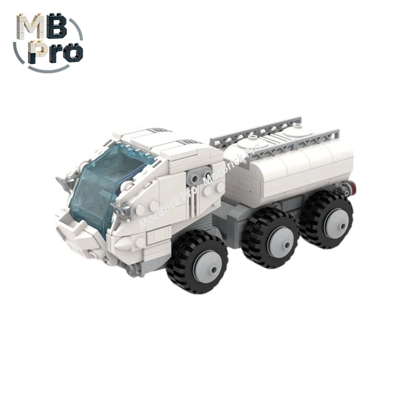 

6-Wheel Moon Rover Building Blocks 6x6 Moon Rover Model DIY Assembly Mini Blocks Creative Toy Gift for Space Enthusiasts