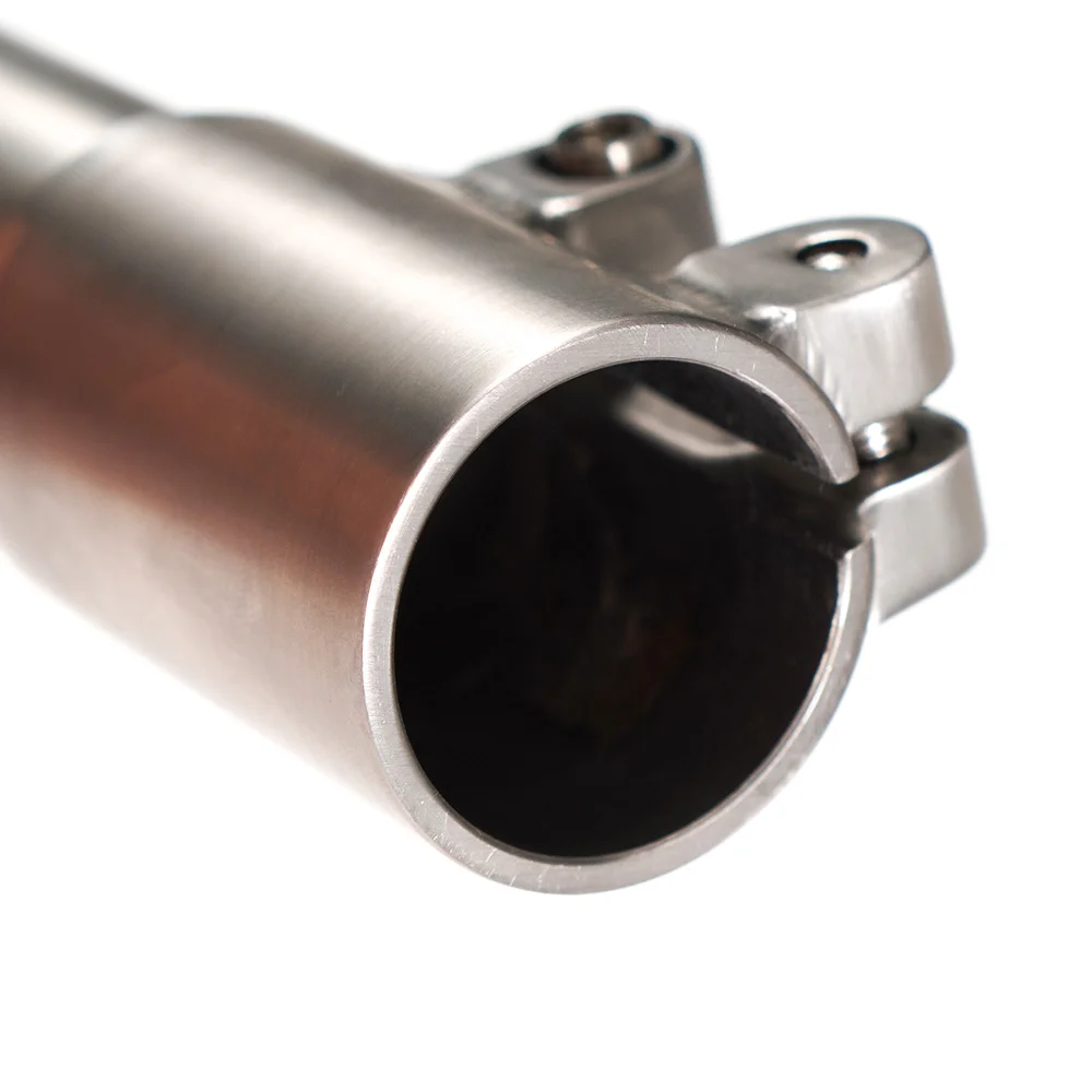 CNC Fahrrad zubehör Titan MTB Rennrad Gabel Vorbau Anstieg 102mm Lenker heben Adapter Fahrrad Gabel Steuerrohr erhöhen – Detail 5