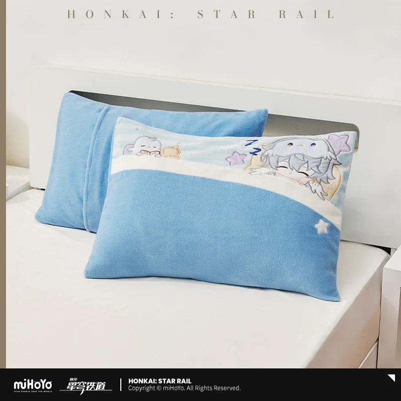Official Honkai Star Rail Gaming Merchandise Cartoon Characters Cosplay Men s Dormitory Chibi Home Series Pillowcase 3