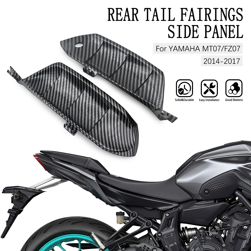 

For Yamaha MT-07 MT07 12-2013 2014 2015 2016 2017 Motorcycle Rear Tail Cover Upper Seat Center Fairing Rear middle Tail Fairing