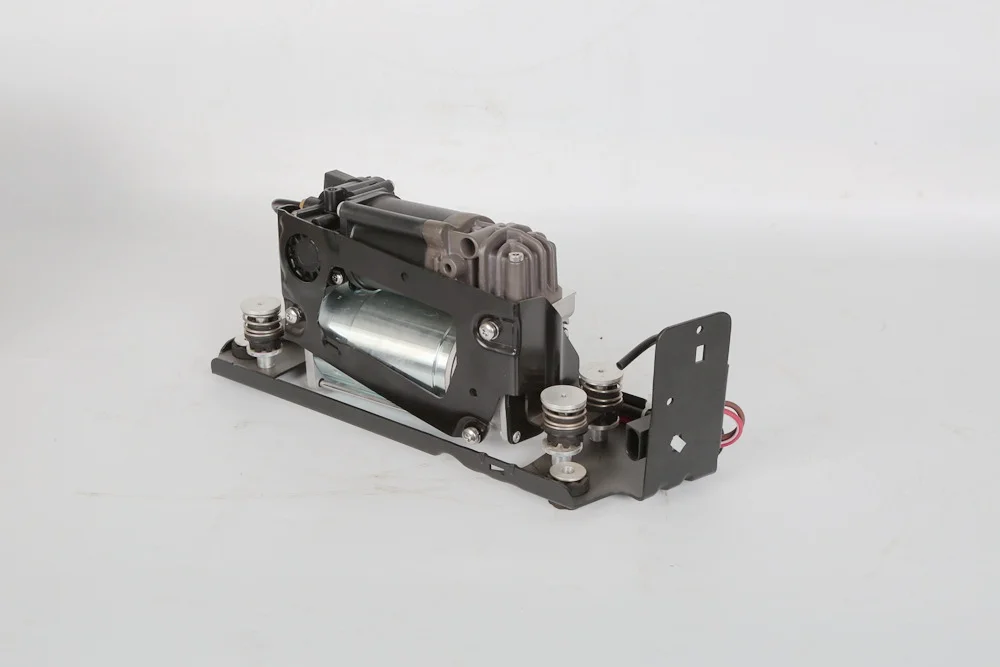 Self-leveling Air Suspension Compressor with Bracket for BMW 7 Series F01/F02 37206794465 Car Accessories Air Pump Auto Parts view 3