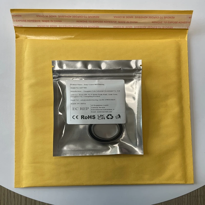 4pcs Bearing 24377 24377RS 24377S-2RS01  24x37x7 Bicycle Bearing Shielded Deep Groove Ball Bearings