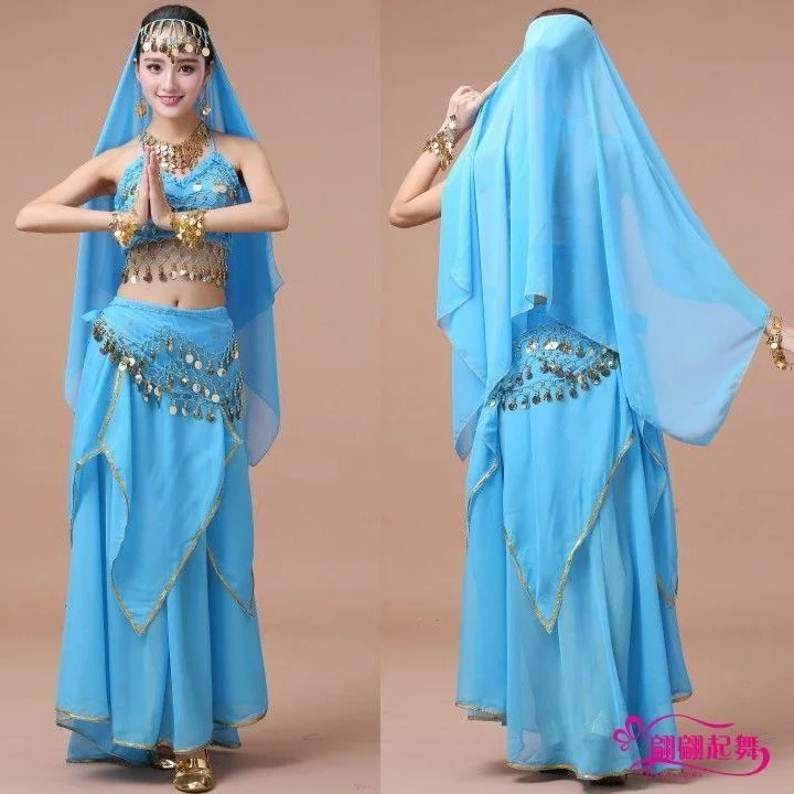 Belly Dancing Costume Sets Egyption Egypt Belly Dance Costume sari indian clothing women bollywood indian Bellydance Dress