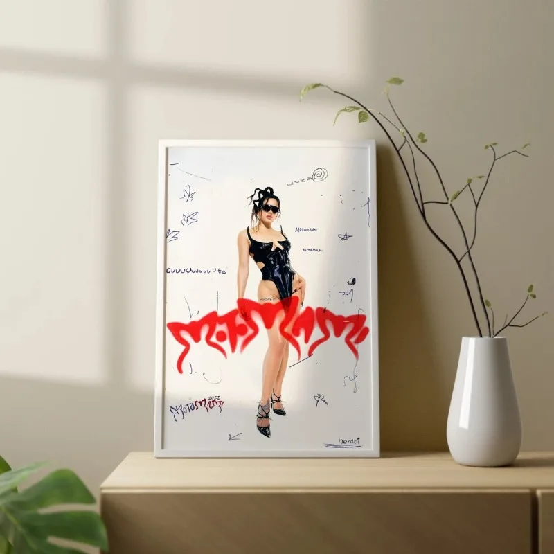 Hip Hop Singer Rosalia Motomami Music Album Posters and Prints Canvas Painting Wall Art Pictures for Room Home Decor Fans Gift