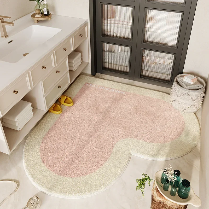 Irregular Love Heart Carpet for Living Room Fashion Advanced Home Decoration Coffee Tables Bedroom Corner Cloakroom Rug