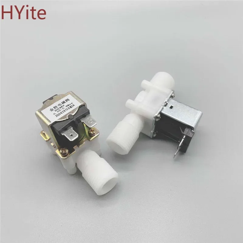 

1/2" Plastic Solenoid Valve 12V 24V 220V Magnetic Washing Machine Dispenser Drinking Water Pneumatic Pressure Controller Switch