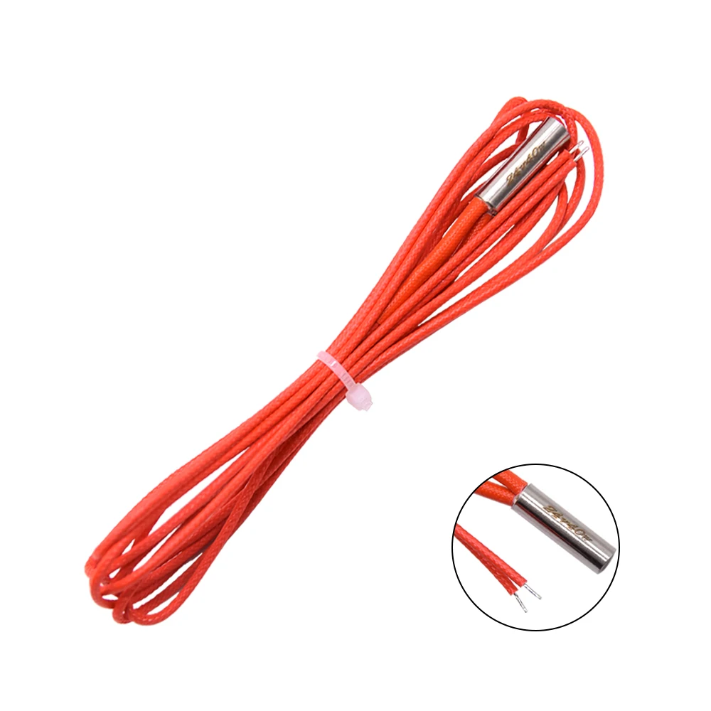 Ender3 100K Thermistor 12V/24V 40W Cartridge Heater For CR10 CR10S Ender3V2 Ender 3 3D Print Hotend Parts Thermistor Heating Rod gallery 4