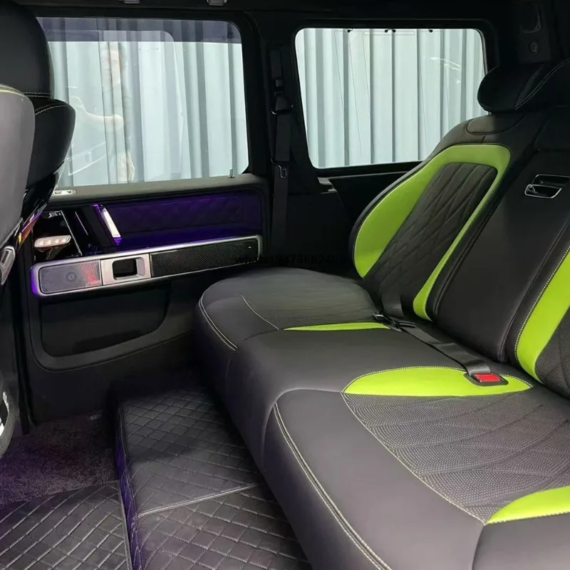 

New G-Class G350/G500/G63 W464 Luxury Plastic Rear Seat Sofa Bed Car Interior Upgrade Kit