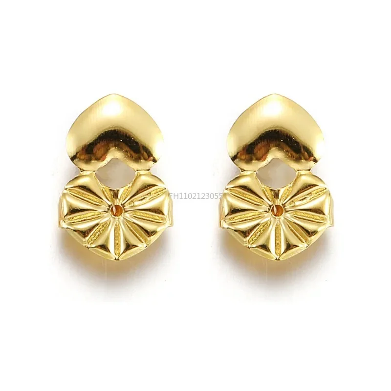 

Love Heart Earring Backs Support Ear Nail Assistive Device Earring Lifts Fits All Post Earrings Jewelry Accessories(No Earrings)