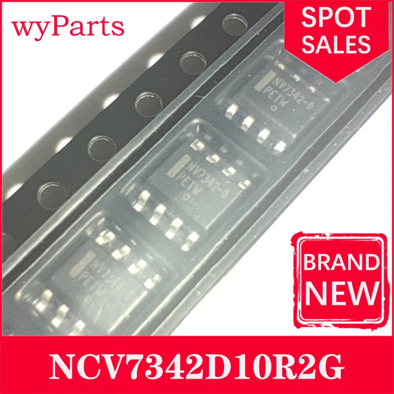 10 teile/los ncv7342d10r2g ncv7342d10 ncv7342 NV7342-0 brandneue ic transceiver hälfte 1/1 8soic