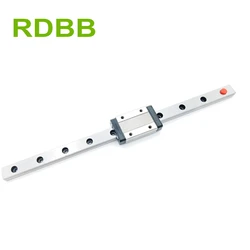 RDBB 3D Printer MGN12 MGN15 MGN9 MGN7  250 270 280 300 320 330 380 390 400 410 450 500 600 mm Miniature Linear Rail Linear Block