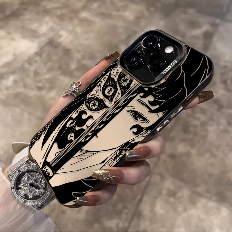 Demon Slayer Placcatura Cassa Del Telefono per Xiaomi Redmi Nota 14 13 12 11 10 9 8 Pro Plus 14S 12S 11S 10S 9S Redmi 14C 14R 13C 12C 11A