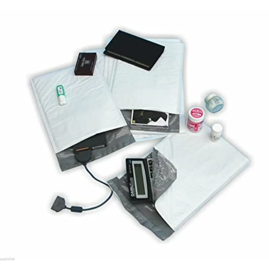 

7.25x12 Poly Bubble Padded Envelopes Mailers Shipping Case 7.25x12 White Packaging for Mailing Documents and Small Items