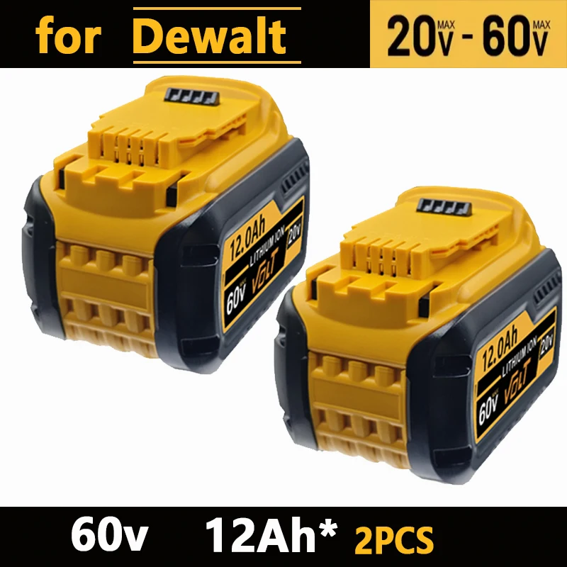 Originele Dewalt 20V oplaadbare gereedschapsbatterij DCB200 DCB201 DCB206 20v 6AH 8AH 12AH. Voor Dewalt 18V 20V gereedschapsbatterij.