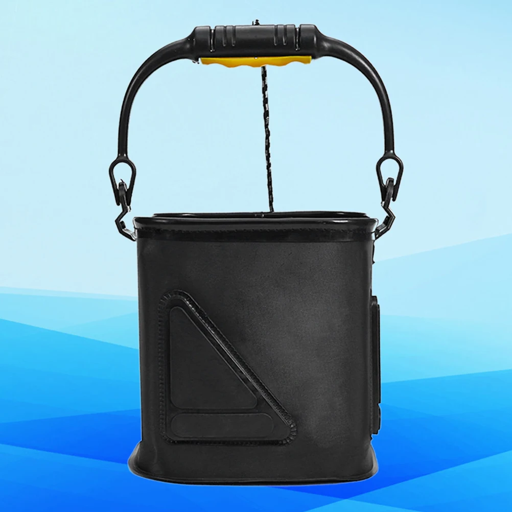 

Collapsible Thickened Folding Fishing Bucket Waterproof Eva Material Portable Live Fish Container Outdoor Fishing Bag