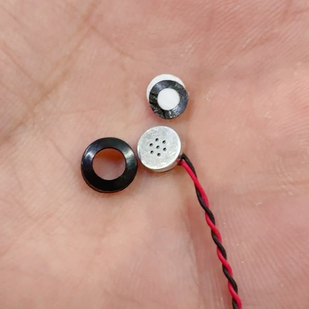 100pcs 615 Collar Clip High-end Microphone Head