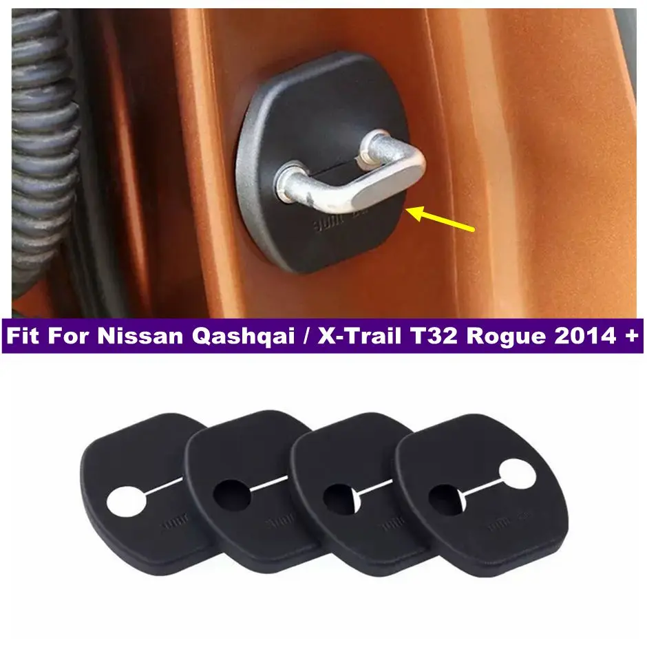 

Plastic Inner Door Lock buckle Guard Protector Cover Fit For Nissan Qashqai / X-Trail T32 Rogue 2014 - 2020 Car Accessories