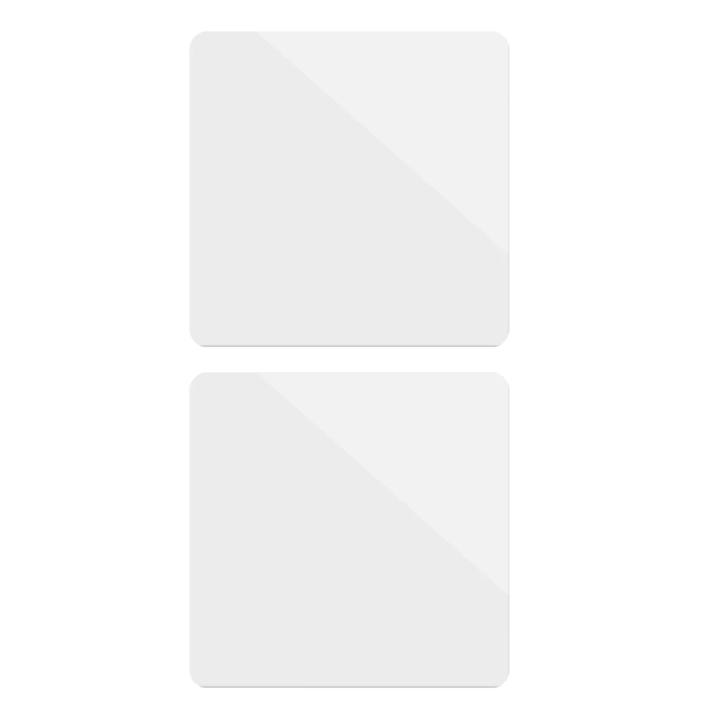 

2 Pcs Acrylic Photography Board Mirror Plate Reflection Background Jewelry Props Makeup Shooting Background Smooth Surface