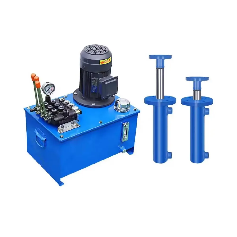 

380V 5.5kw solenoid valve flange cylinder hydraulic pump station large pump station assembly
