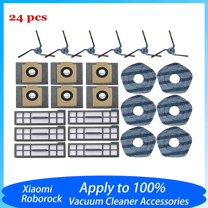 Для Eufy X10 Pro Omni Запчасти для робота-пылесоса основная боковая щетка Швабра Ткань Hepa фильтр пылесборник аксессуары запасные части