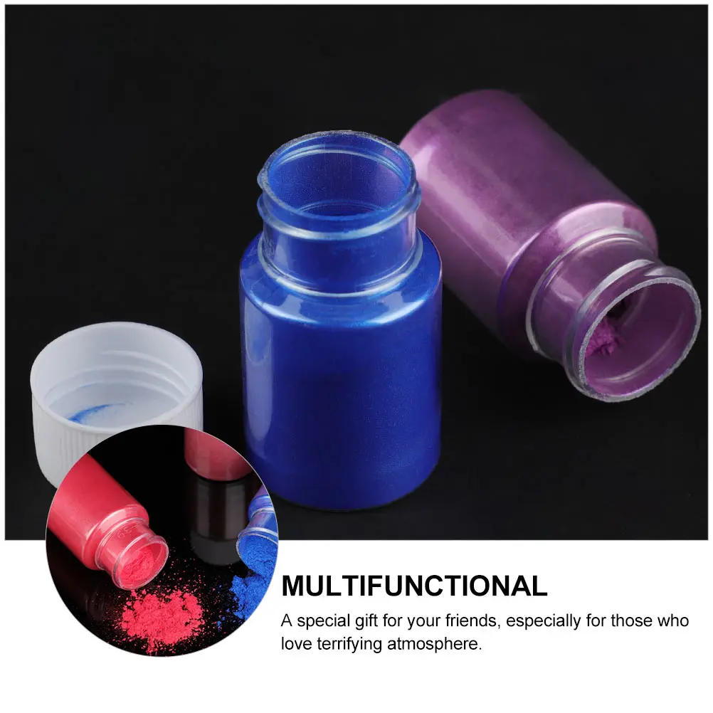 Polvo de pigmento de perla de 16 colores, jabón de baño artesanal, artesanías de resina epoxi para decoración de uñas, polvo de Mica que cambia de Color hecho a mano, accesorio artístico para uñas