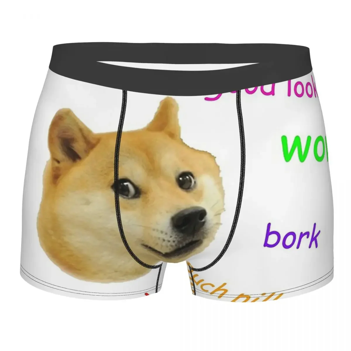 Doge Amaze Underpants Cotton Panties Man Underwear Comfortable Shorts Boxer Briefs