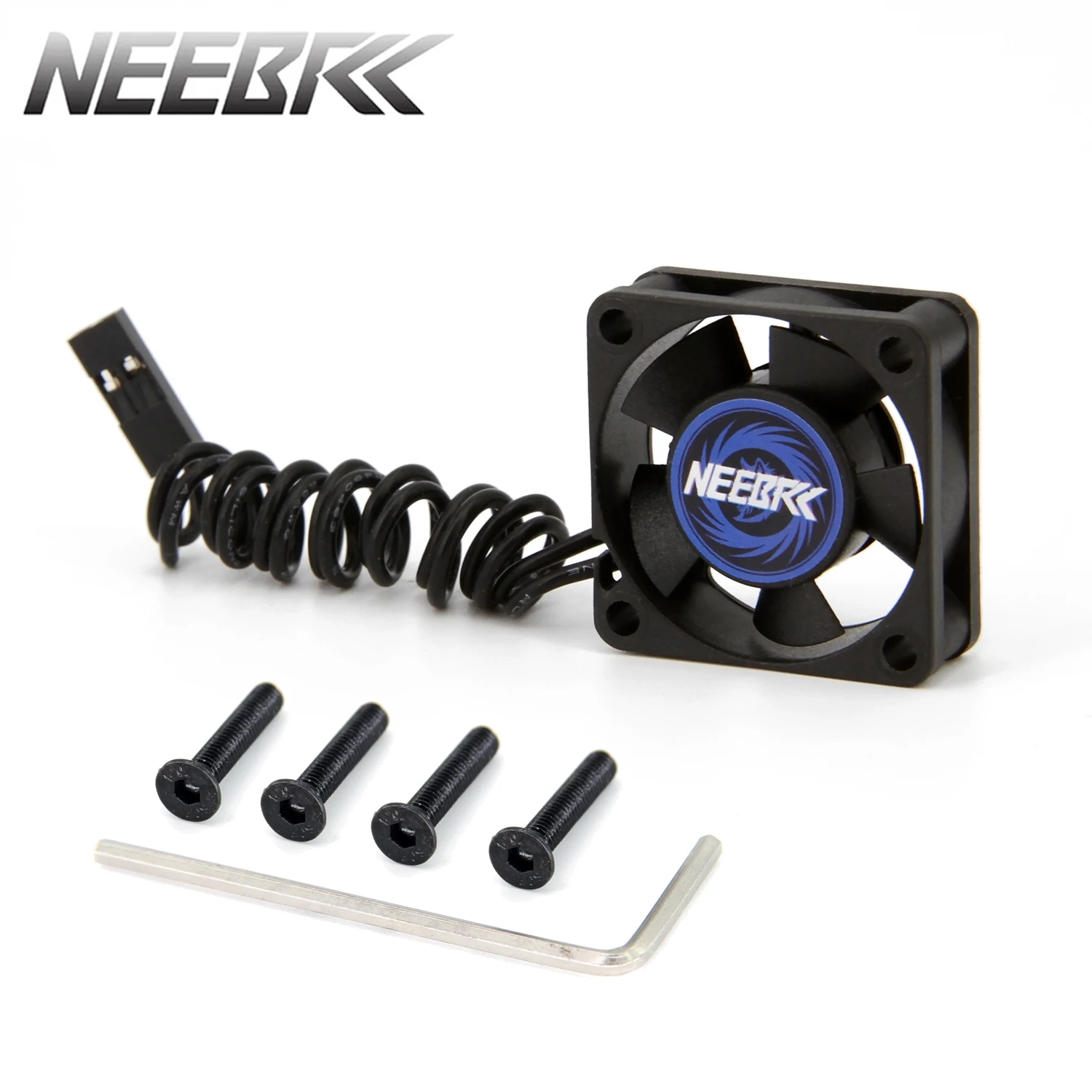 

NEEBRC 2PCS Motor Cooling Fan Dual Ball Bearings 25mm 30mm 35mm Heat Dissipation for RC ESC Motor 540 550 3650 3670 Brushless