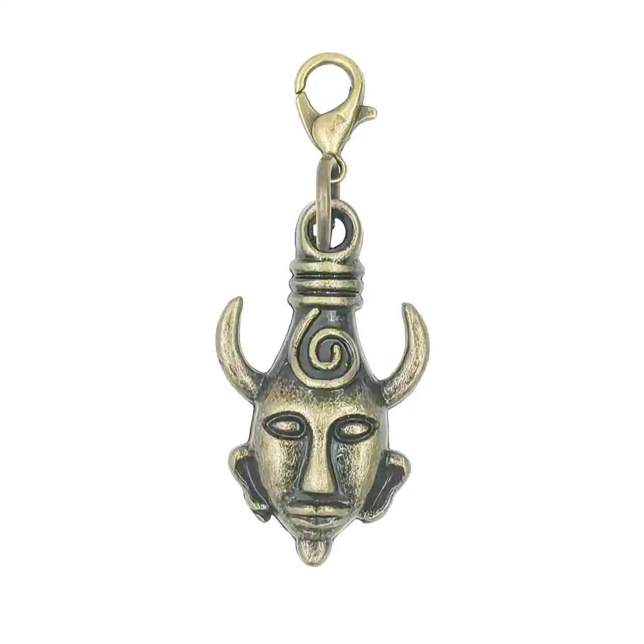 

6 шт. новый портрет фараона Дин амулет подвески висячие 45 мм длинные DIY ремесла ювелирные аксессуары креативные принадлежности ручной работы