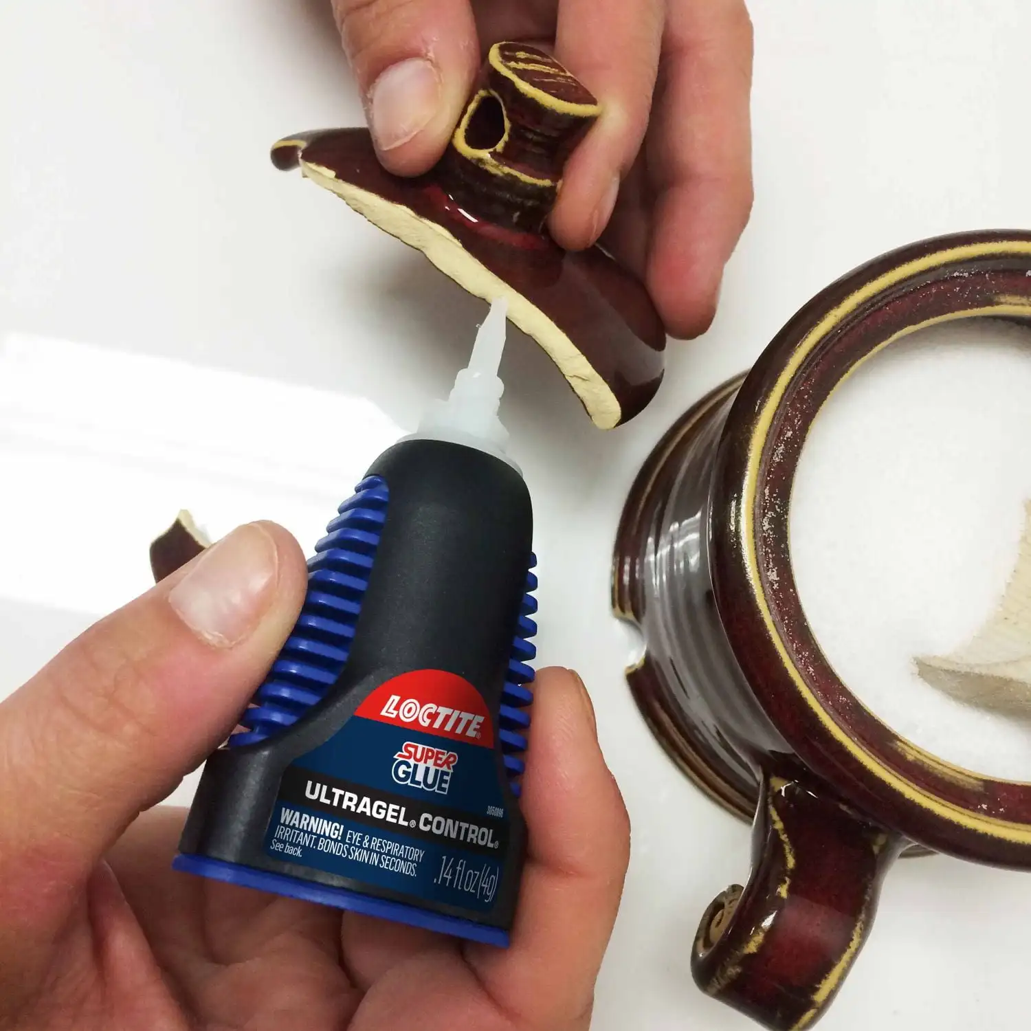 (Paquete de 2) Loctite Control Ultra Gel дейper Pegamento, Paquete de 1, Botella Transparente de 4 г