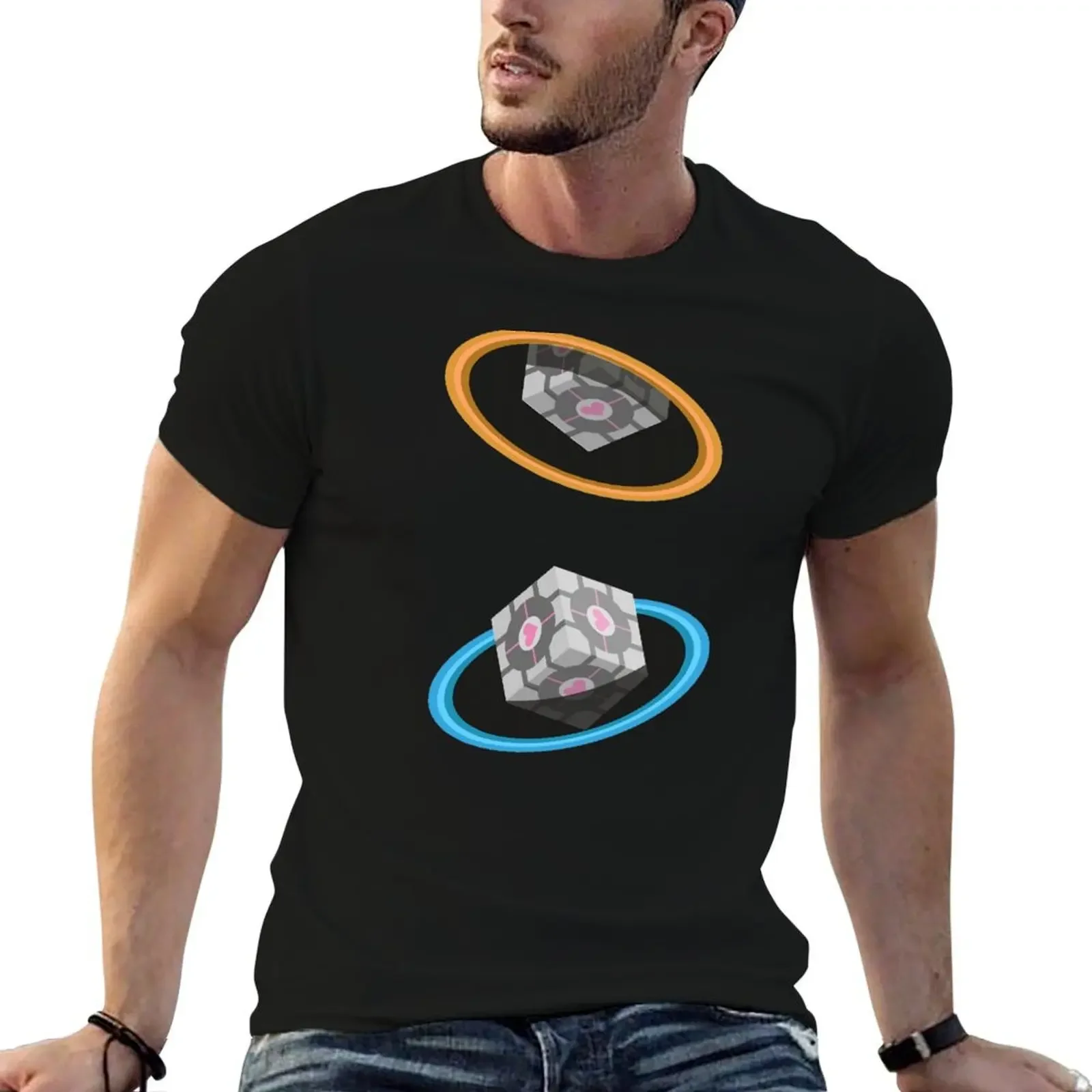 Aperture Science Laboratories - Portal T-Shirt vintage graphic tee shirts graphic anime t shirts oversized t shirts for men