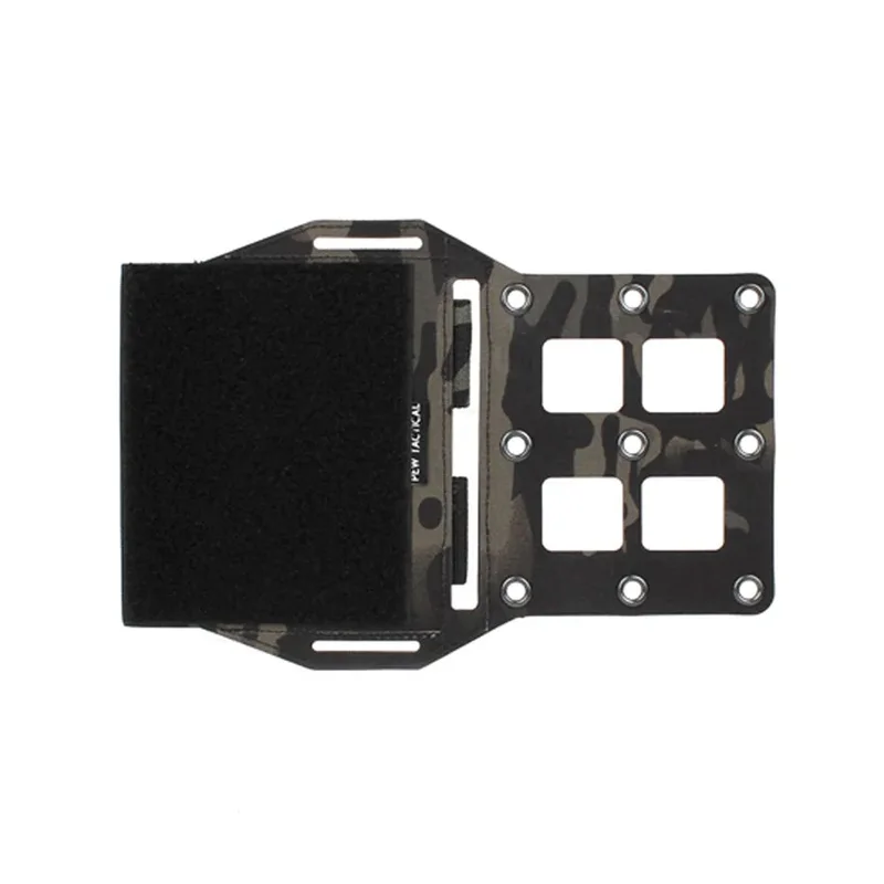 SS Style PEW Tactical MOLLE Expander Wing Platform Knife Holder MK4 MK5 Chest Hanger Extension UA63