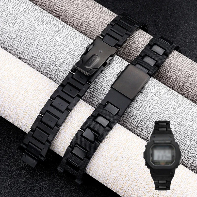 Plastic Watch Band for Casio G-Shock DW-5600 DW-5025 GW-M5610 DW-5000 GA2100 GBX-100 Watchband Bracelet with tools Strap 16mm