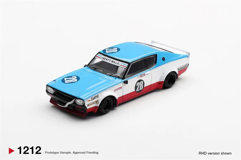 

(Pre-Order) 1:64 G63 WRC98 Skyline M4 LB-ER34 ID. Buzz Blister box package Diecast Collector's Vehicle Model Car