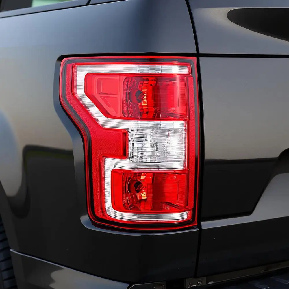 

Tail Lights Assembly Compatible with 2018-2020 Ford F-150 Driver Side Rear Light Brake Lamp Taillight with Bulb and Harness