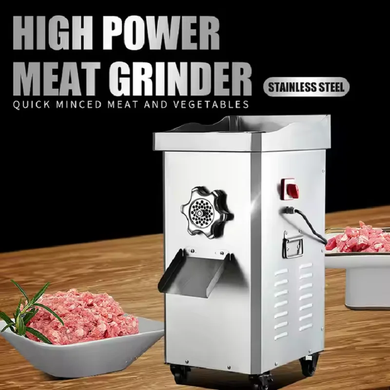 

Factory Outlet Industrial Commercial Electric Meat Mincer Machine Meat Grinder Machine Vertical Meat Grinder
