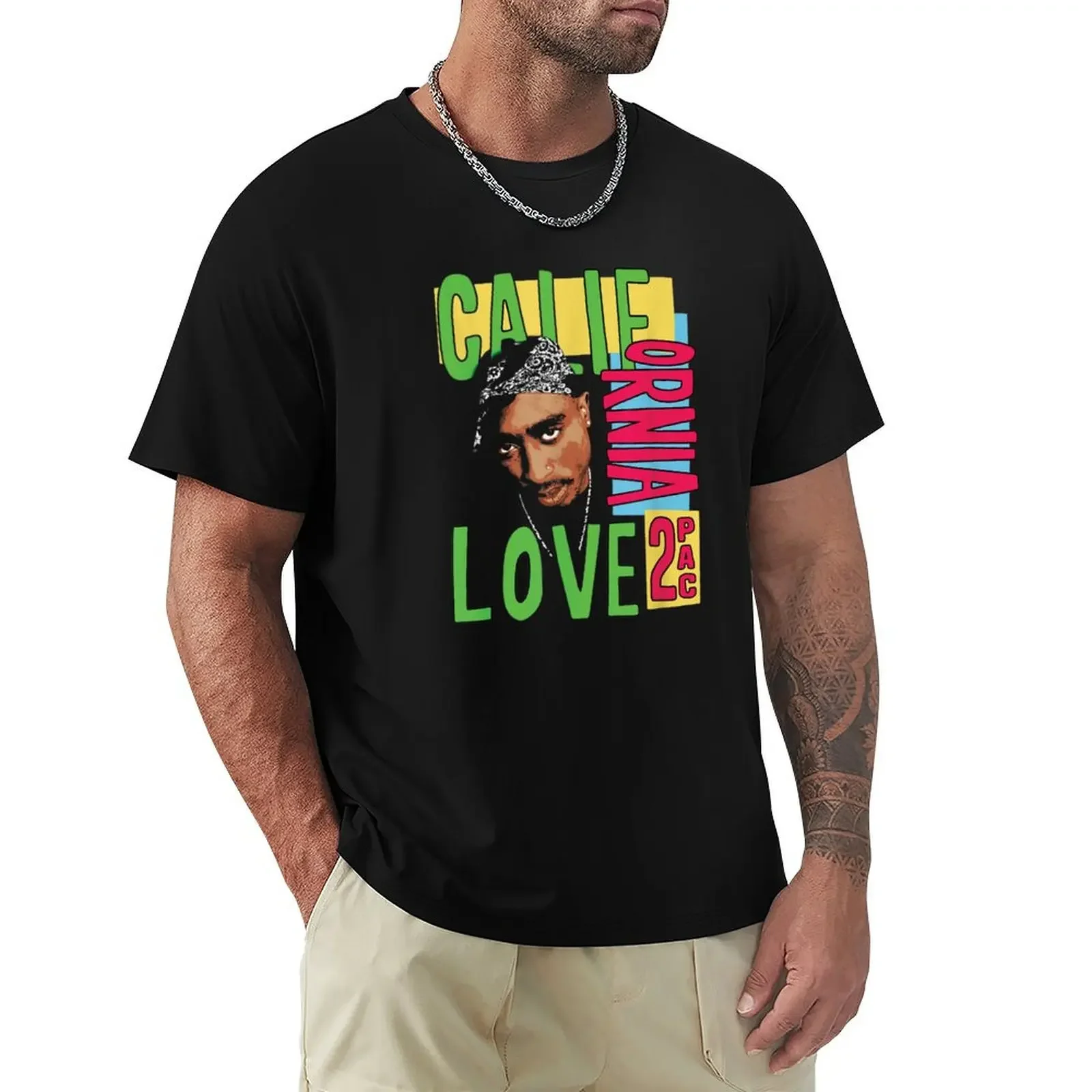 California Love T-Shirt cute tops plus size clothes tops animal prinfor boys mens graphic t-shirts