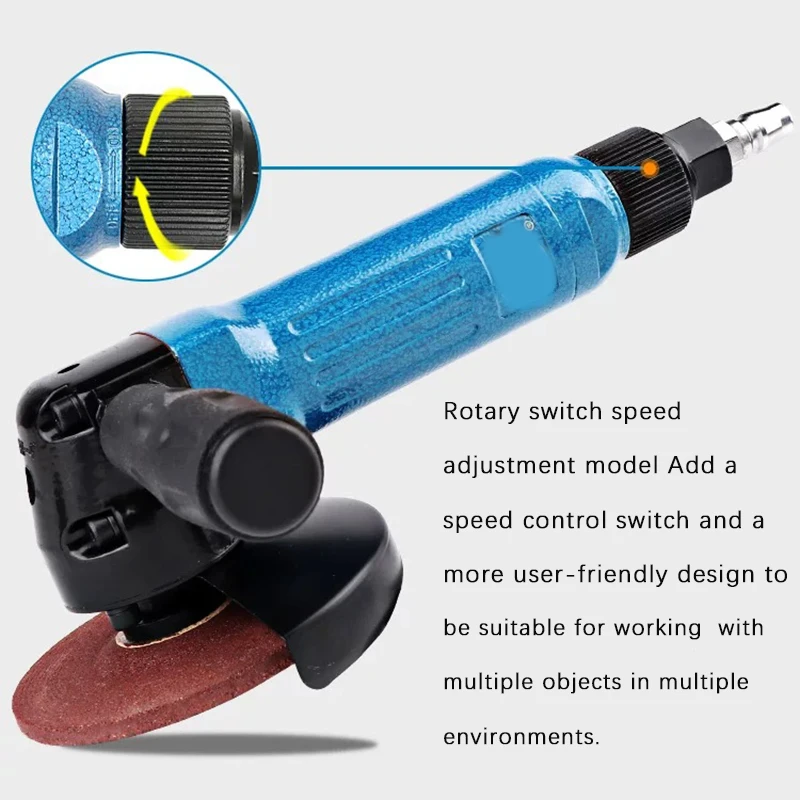 

4-дюймовая многофункциональная шлифовальная машина, пневматическая полировальная машина, шлифовальный и режущий ручной шлифовальный круг, пневматическая угловая шлифовальная машина