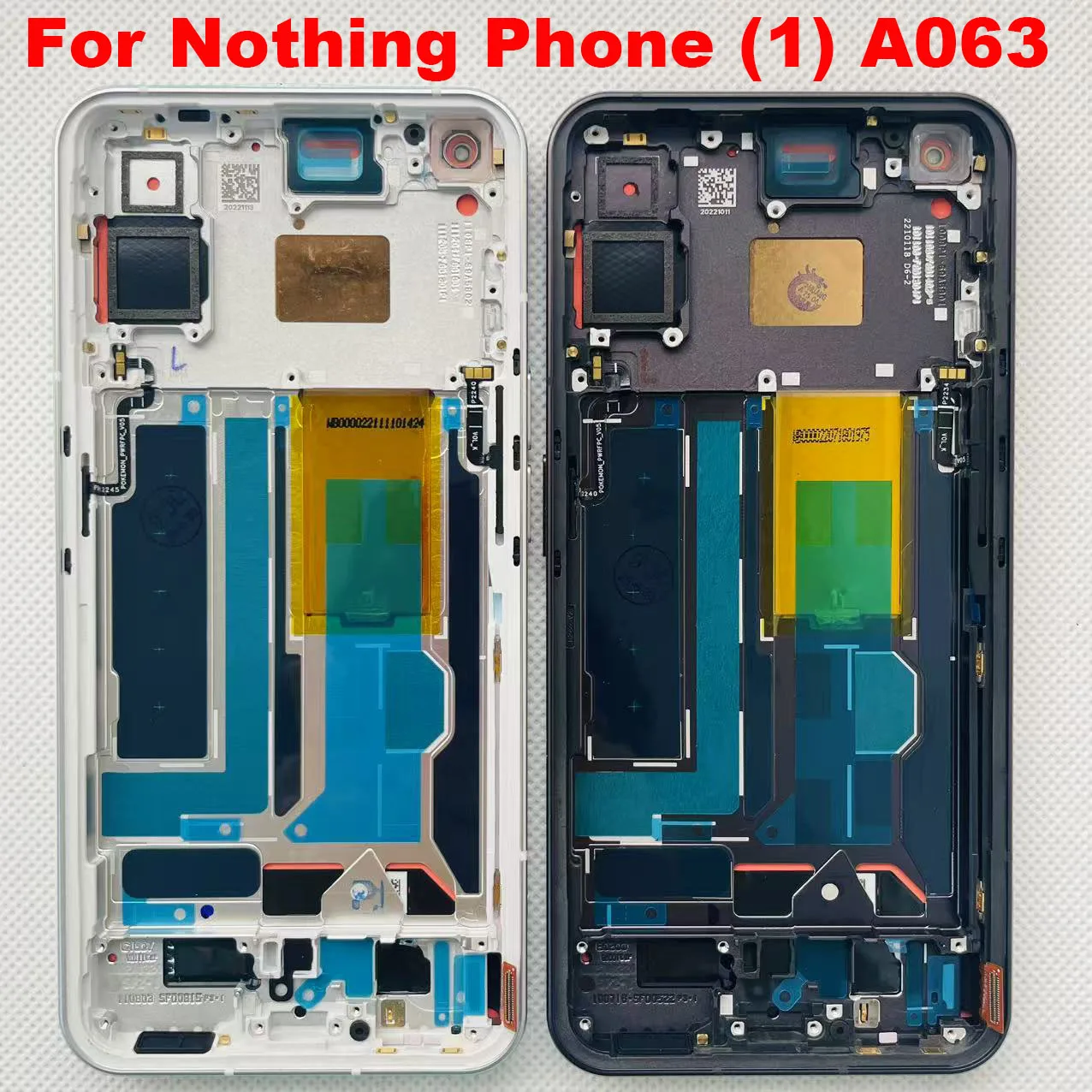 

6.67'' Original NEW For Nothing Phone 1 LCD Display Touch Screen Digitizer Replacement For Nothing Phone (1) A063 LCD Screen