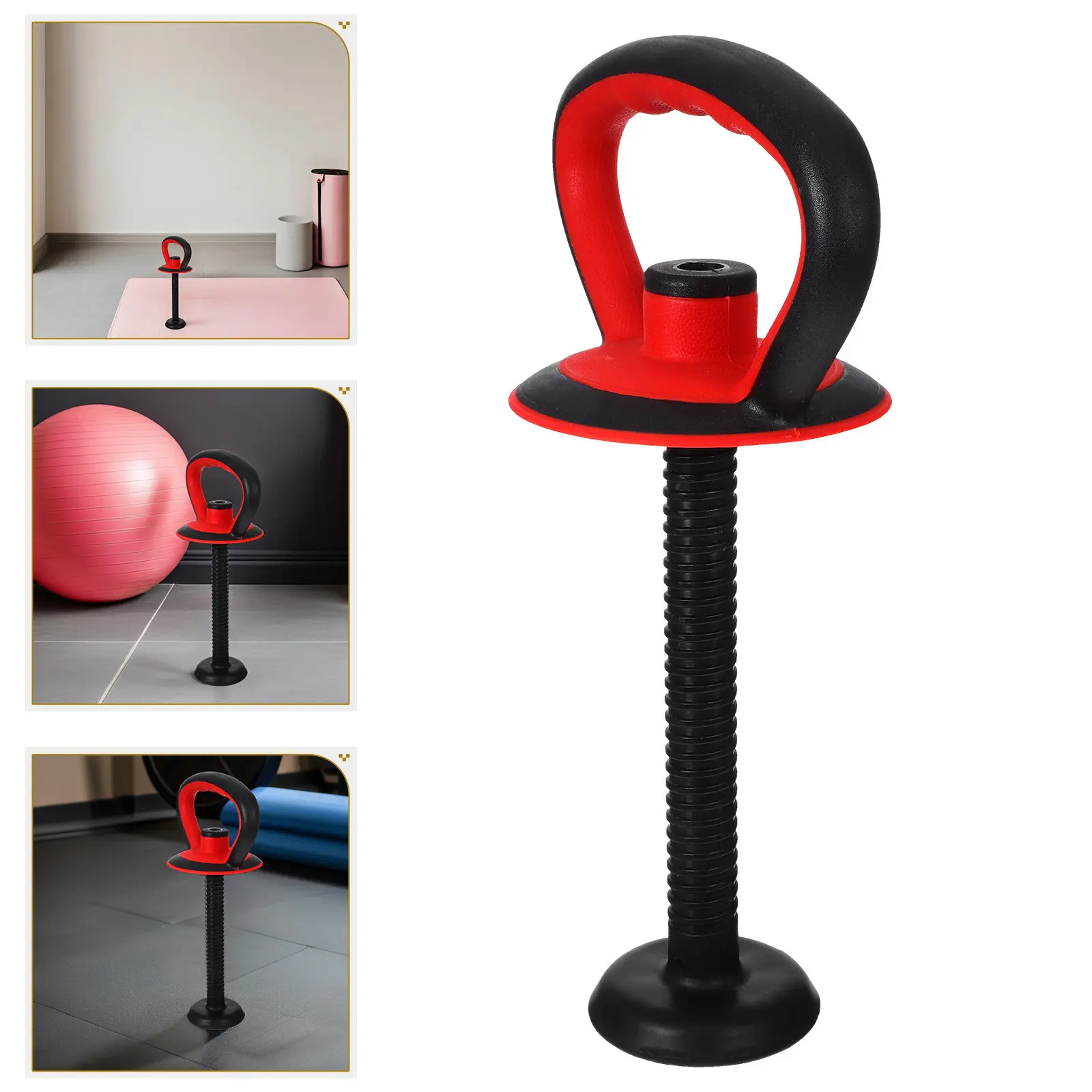 1Set Adjustable Kettlebell Handle Ergonomic Grip Stable Base Nut Set Weight Training Gym Workout Equipment Kettlebell Grip