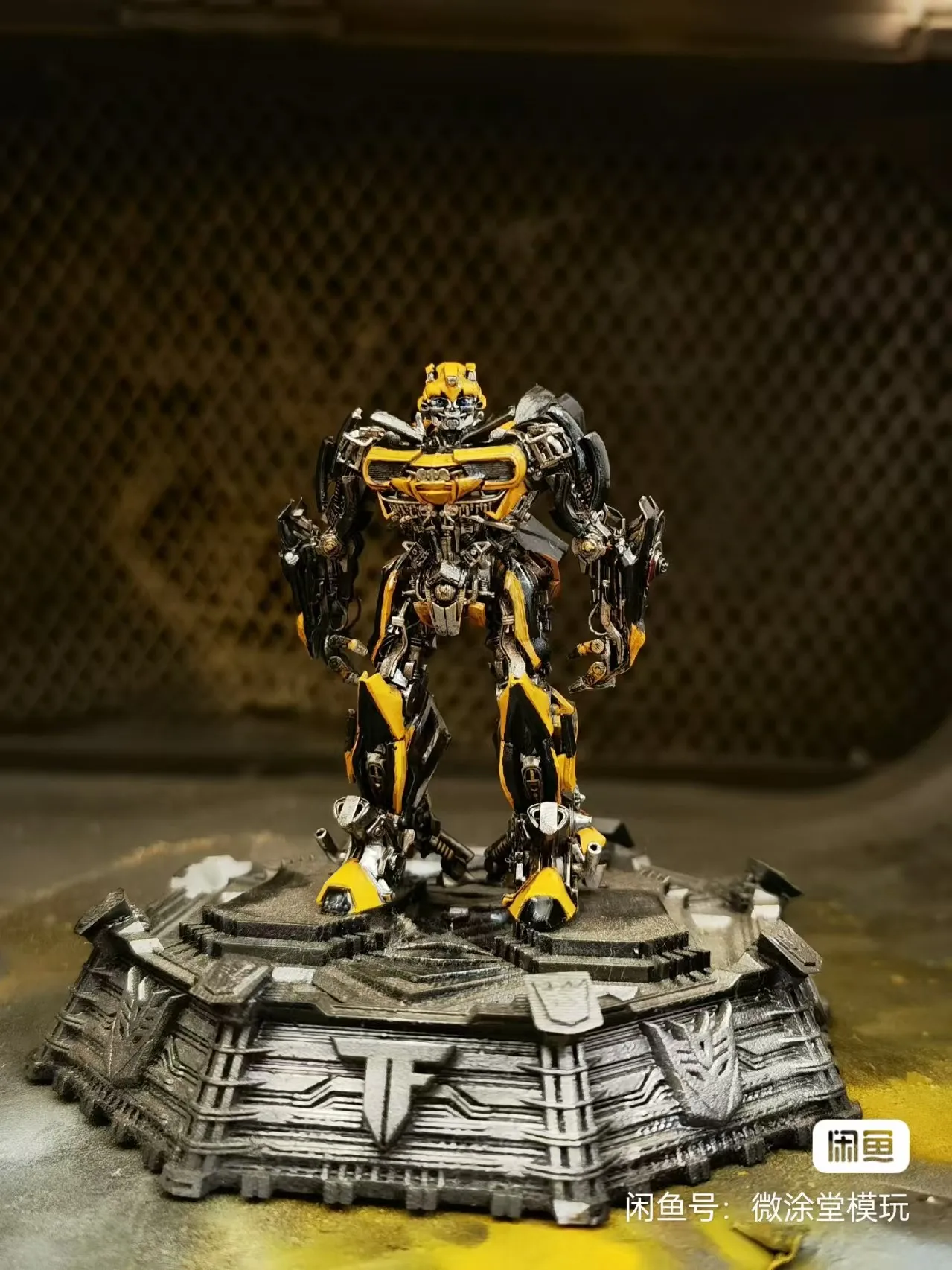 Autobot Personaje de película Robot Wasp Altura 6,5 cm Modelo en miniatura impreso en 3D