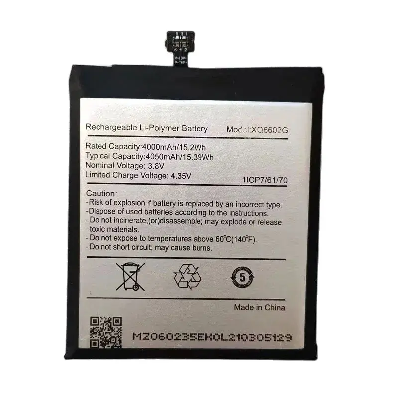 New Battery 4000mAh 4050mAh XQ6602G Battery For Caterpillar Cat S62 Pro Mobile Phone Batteries