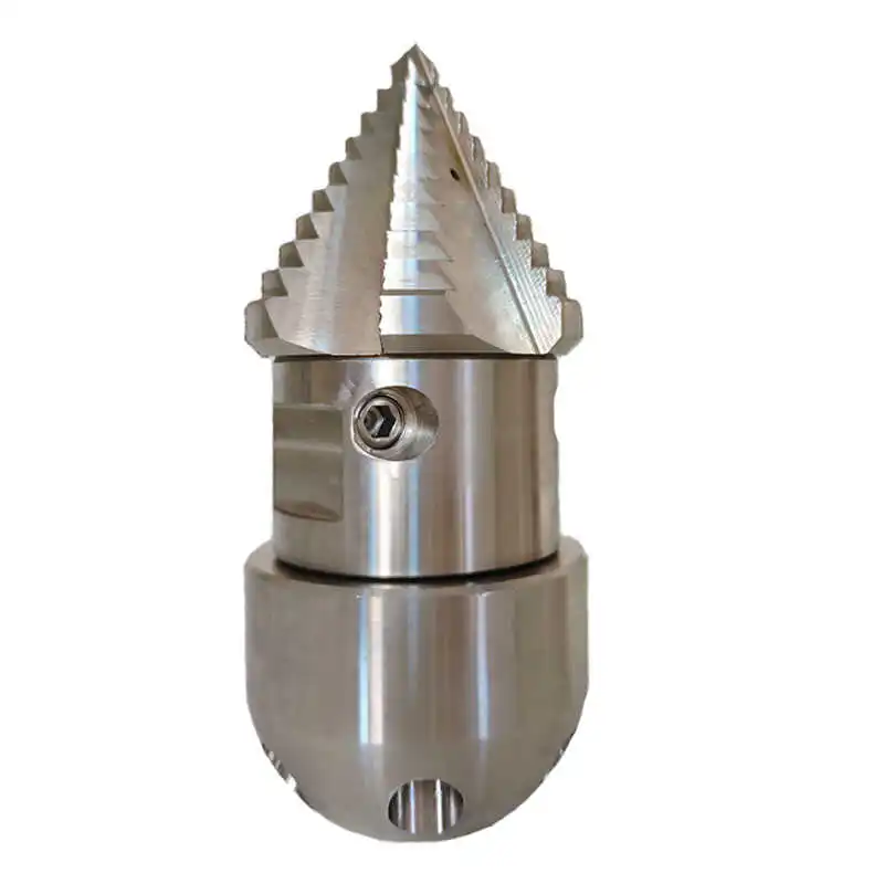 High Pressure Cleaning Dredge The Sewer Pipe of The Car Dredge The Stainless Steel Ceramic Nozzle