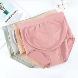 Supportive High-Waist Maternity Panties Premium Cotton Fabric with Discreet Seamless Design for Expectant Mother Panties