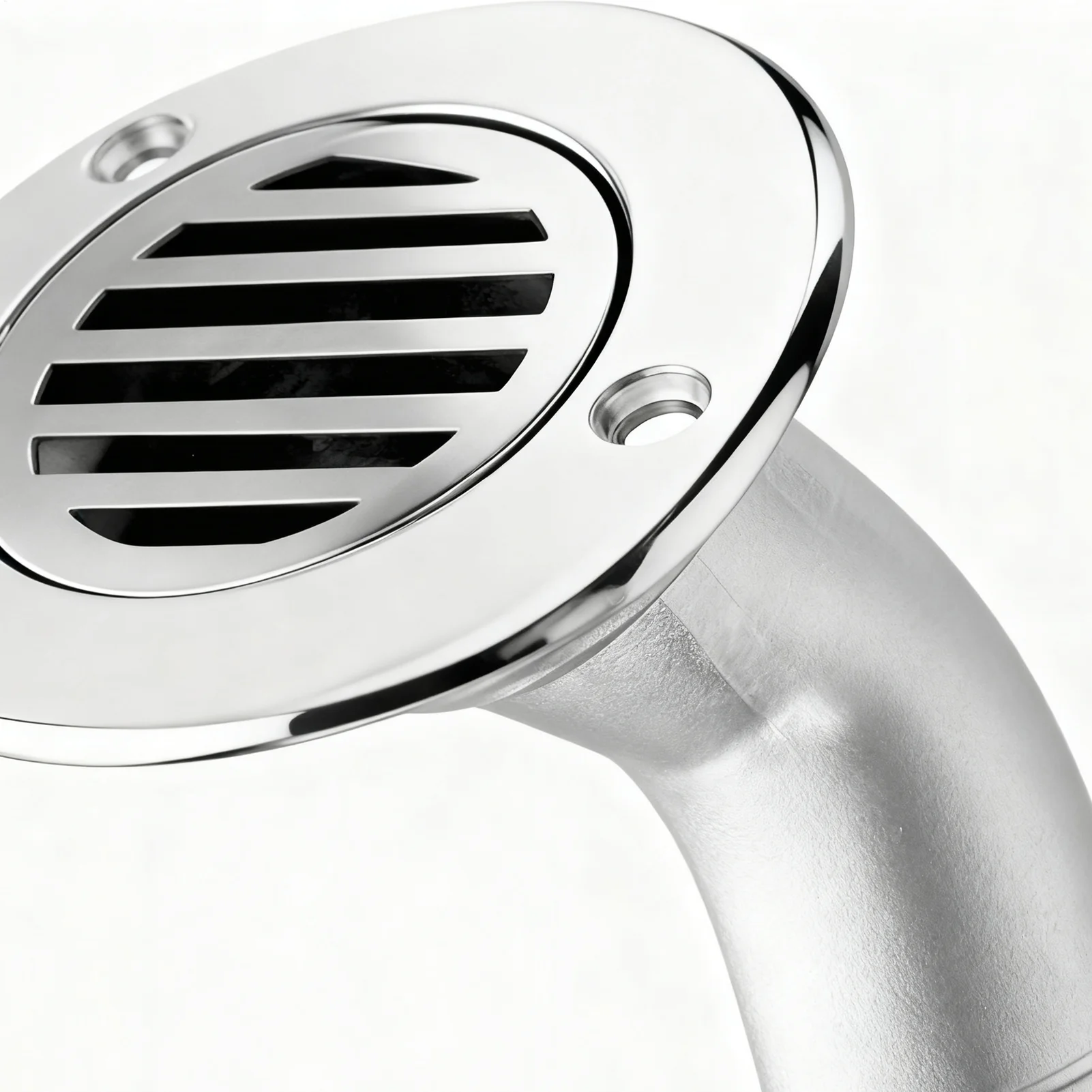 Dreno de piso de barco de aço inoxidável, dreno de deck de barco, capa dobrável, drenos de chão curvados para drenagem de deck de iate de navio