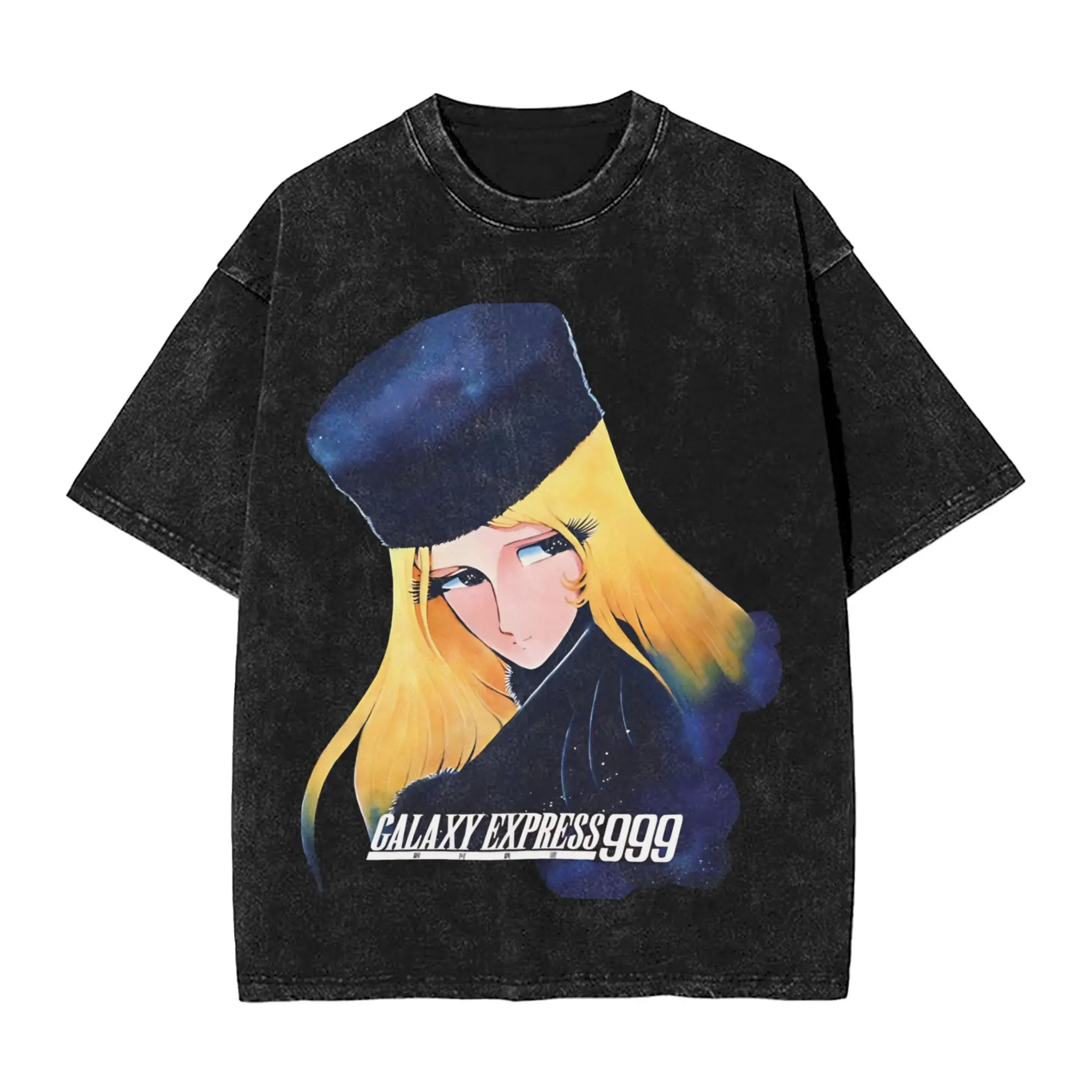 Galaxy Express 999 T Shirt  Trending T-Shirts Short-Sleeved Y2K Funny Tops Summer Cotton O-Neck Oversize Tees