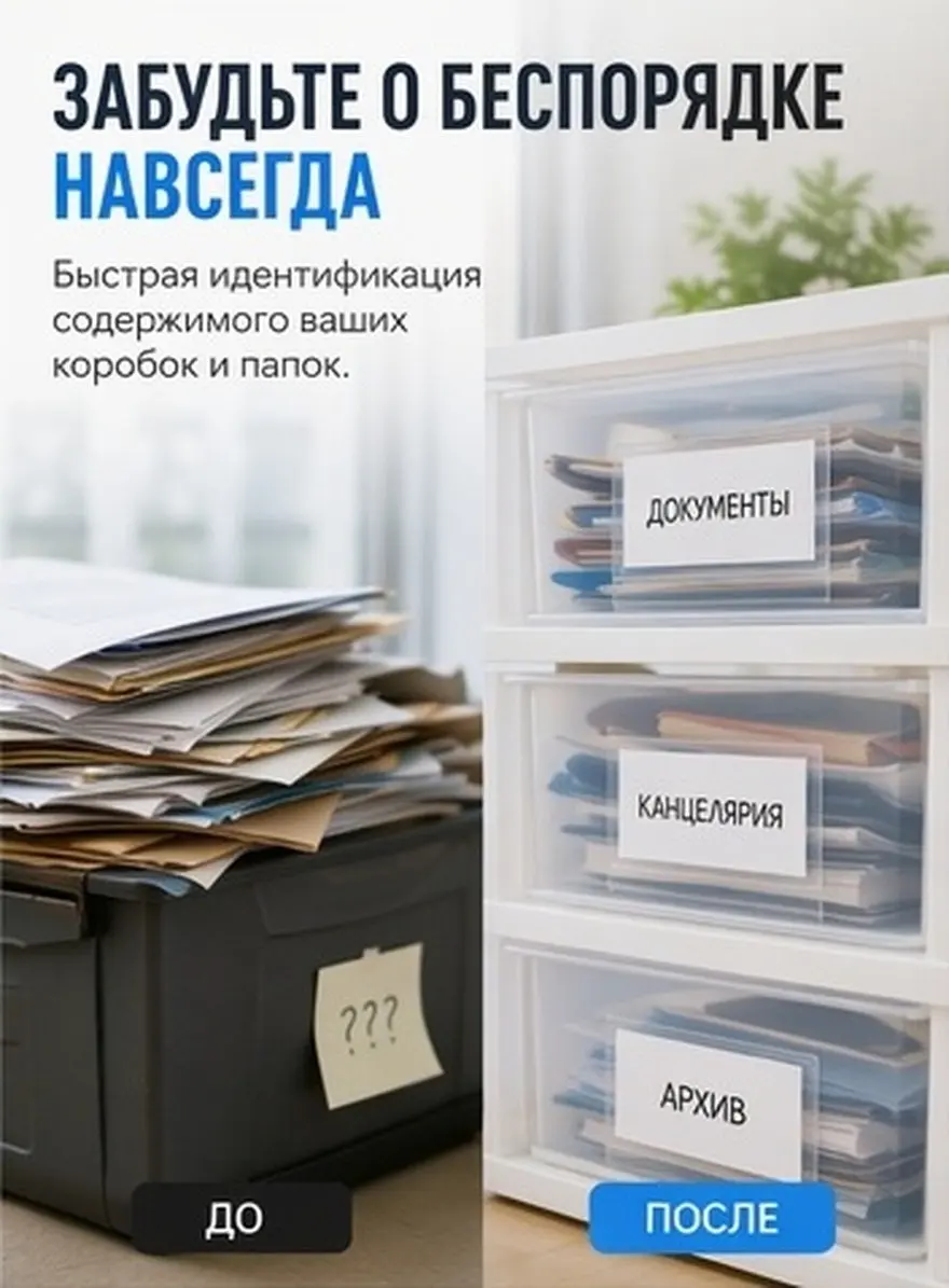 24Pcs Label Holder Bags Waterproof Transparent Self-Adhesive Clear Label Pockets for Storage Bins File Cabinets Drawers