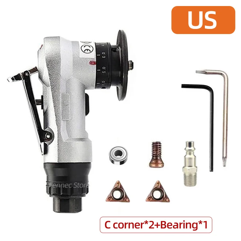 2 In 1 Pneumatische Anfasmaschine, Mini Pneumatisches Anfaswerkzeug Mit 45 Grad Bogenwinkel Zum Schneiden Und Entgraten Von Metall 6r6c Winkeleinsatze6 Lager 90099329 2 In 1 Pneumatische Anfasmaschine, Mini Pneumatisches Anfaswerkzeug Mit 45 Grad Bogenwinkel Zum Schneiden Und Entgraten Von Metall 6r6c Winkeleinsatze6 Lager 90099329