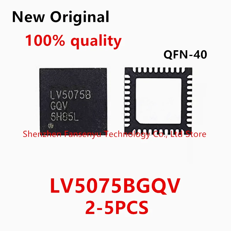 

(2-5piece) 100% New LV5075BGQV LV5075B QFN-40 Chipset